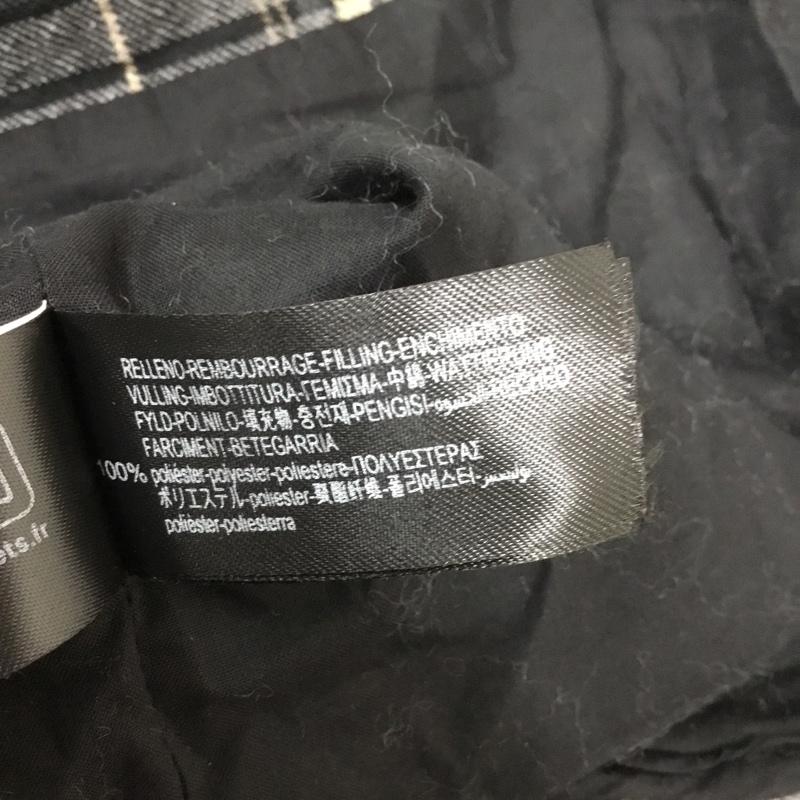 ザラ ZARA ジャケット、上着 ジャケット、ブレザー 8110 157 080 ノーカラー キルティングジャケット M チェック 灰 / グレー / gray X 黒 / ブラック / black X ベージュ / ベージュ / beige レディース USED 古着 中古 10151552