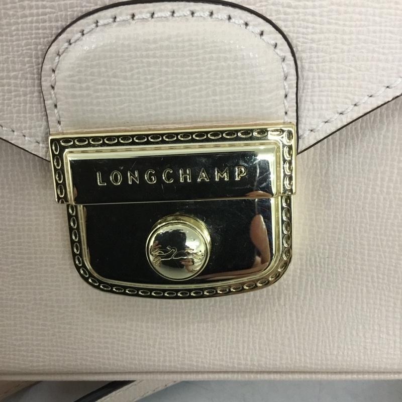 ロンシャン LONGCHAMP ショルダーバッグ ショルダーバッグ ル プリアージュ エリタージュ ミニバッグ ロゴ、文字 桃 / ピンク / pink X 金 / ゴールド / gold color レディース USED 古着 中古 10151594