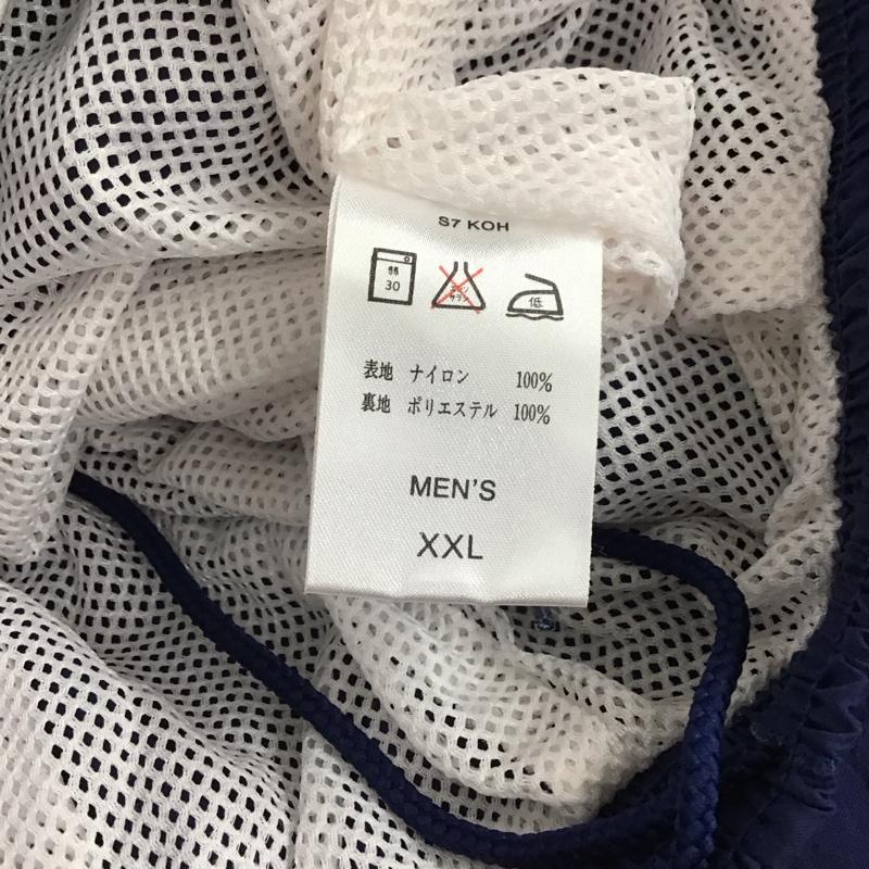 ナイキ NIKE パンツ ワークパンツ、ペインターパンツ ナイロンパンツ ワイドパンツ カジュアルパンツ XXL 無地 紺 / ネイビー / navy メンズ USED 古着 中古 10151615
