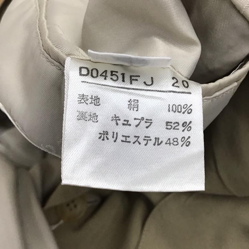 パパス PAPAS ジャケット、上着 ジャケット、ブレザー カジュアルジャケット アウター カラージャケット 48 無地 ベージュ / ベージュ / beige メンズ USED 古着 中古 10151665