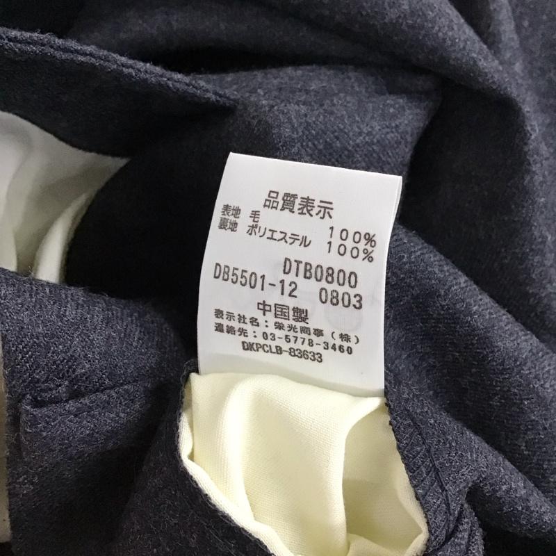 ドッカーズ DOCKERS パンツ スラックス スラックスパンツ ワイドパンツ センタータックパンツ 34インチ 無地 ダークグレー / ダークグレー / メンズ USED 古着 中古 10151693