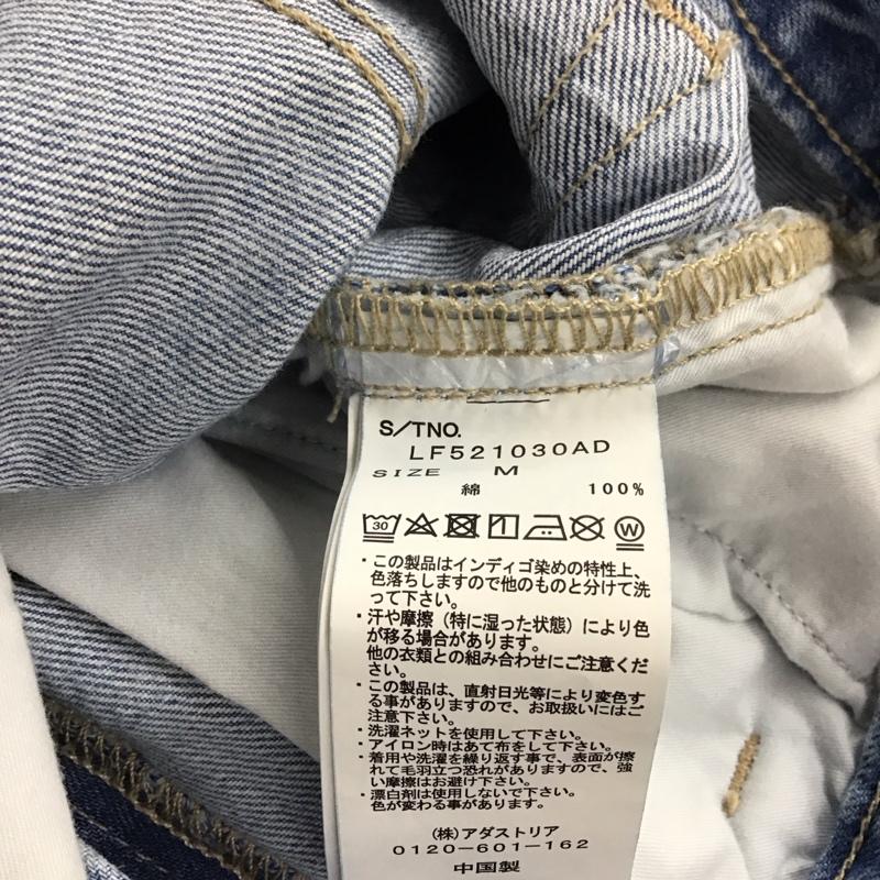 ローリーズファーム LOWRYS FARM パンツ デニム、ジーンズ デニムパンツ スリムパンツ カジュアルパンツ M 無地 インディゴ / インディゴ / Indigo レディース USED 古着 中古 10151711