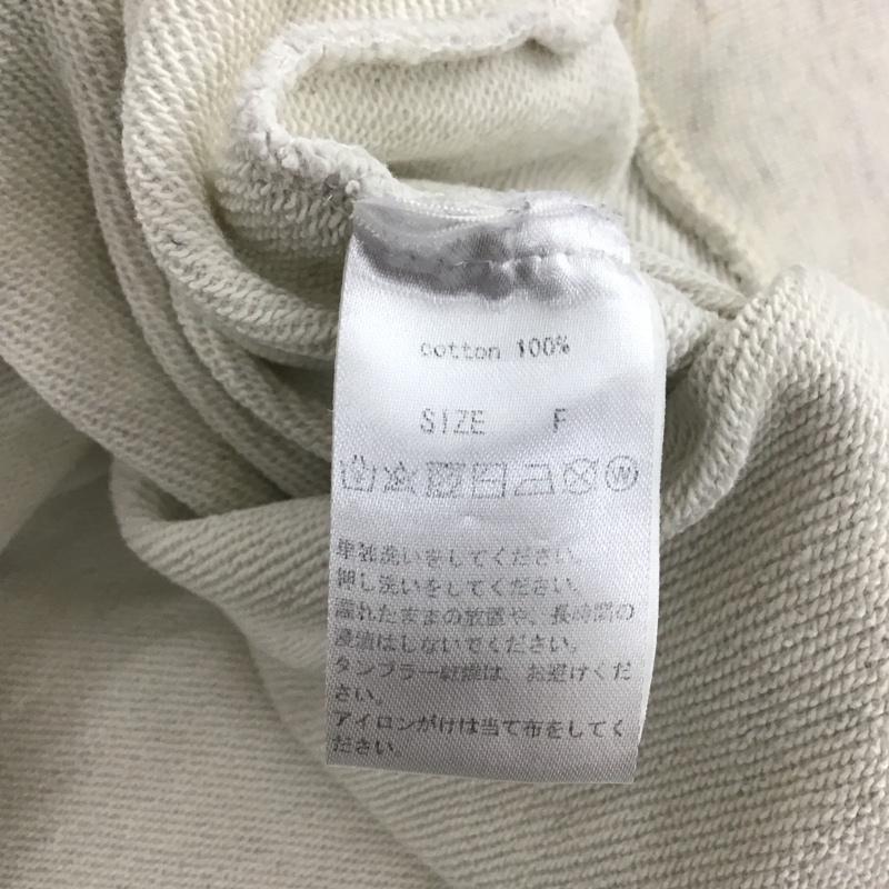 パラグラフ Paragraph パーカー 長袖 長袖パーカー プルオーバーパーカー スウェット FREE ロゴ、文字 灰 / グレー / gray メンズ USED 古着 中古 10151801