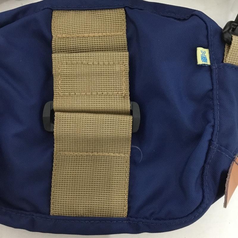 カリマー Karrimor ショルダーバッグ ショルダーバッグ ミニショルダー ロゴ、文字 紺 / ネイビー / navy メンズ USED 古着 中古 10152004