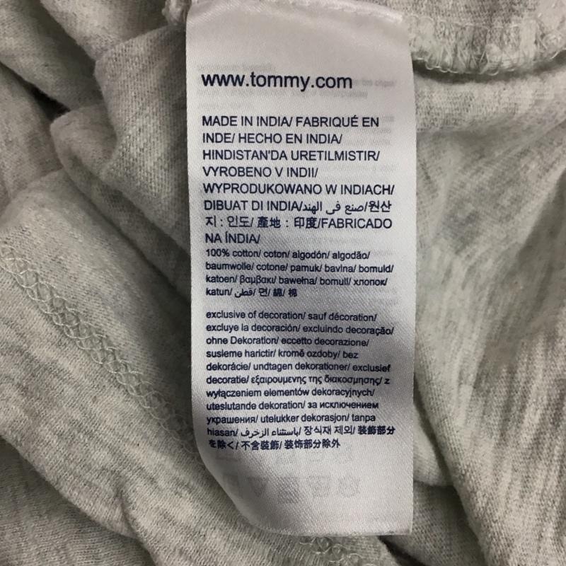 トミー ジーンズ TOMMY JEANS Tシャツ 半袖 M プリント 灰 / グレー / gray メンズ USED 古着 中古 10152011