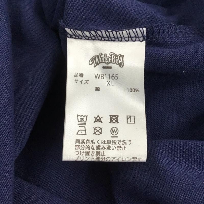ワッジボーイ Wudge Boy Tシャツ 半袖 WB1165 Fruit T-shirt XL プリント 紺 / ネイビー / navy メンズ USED 古着 中古 10152018