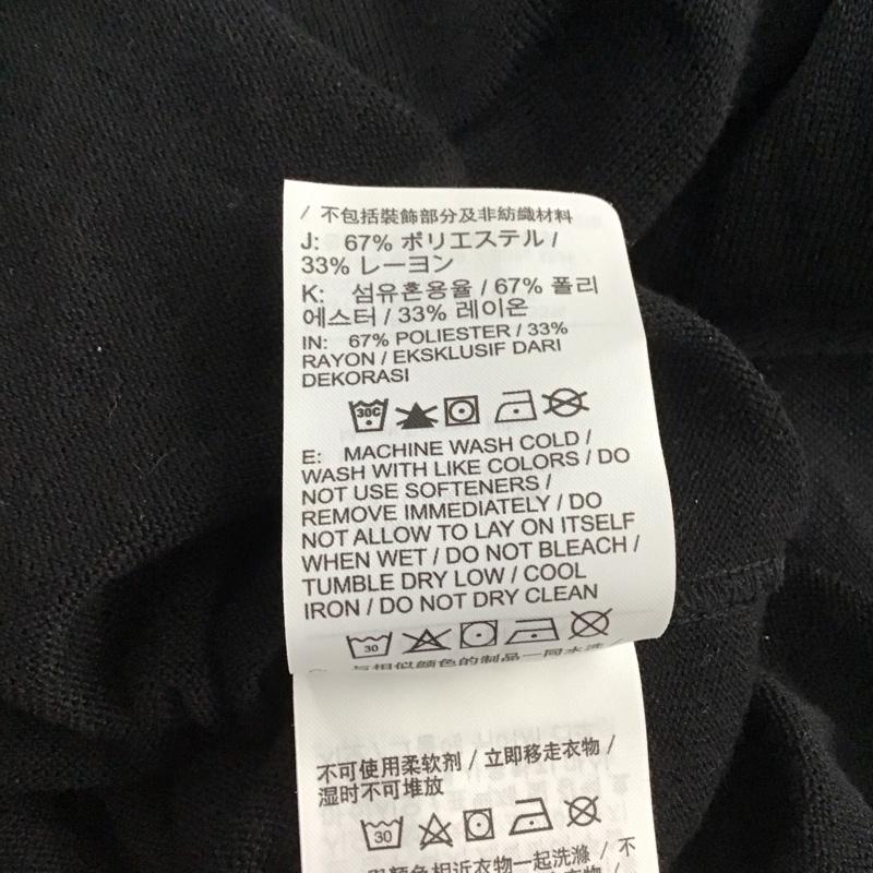 ナイキ NIKE ニット、セーター 長袖 hf3898-010 LongSleeveKnit stussy M 無地 黒 / ブラック / black メンズ USED 古着 中古 10152031