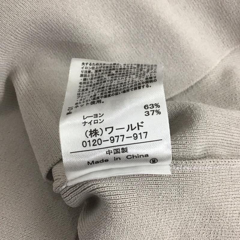 インデックス index カットソー 半袖 L 無地 灰 / グレー / gray レディース USED 古着 中古 10152052