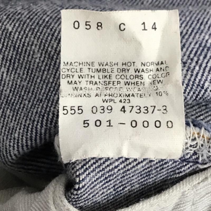 リーバイストラウスアンドコー Levi Strauss & co. パンツ デニム、ジーンズ デニムパンツ スリムパンツ カジュアルパンツ ストレッチパンツ 28インチ 無地 インディゴ / インディゴ / Indigo メンズ USED 古着 中古 10152077
