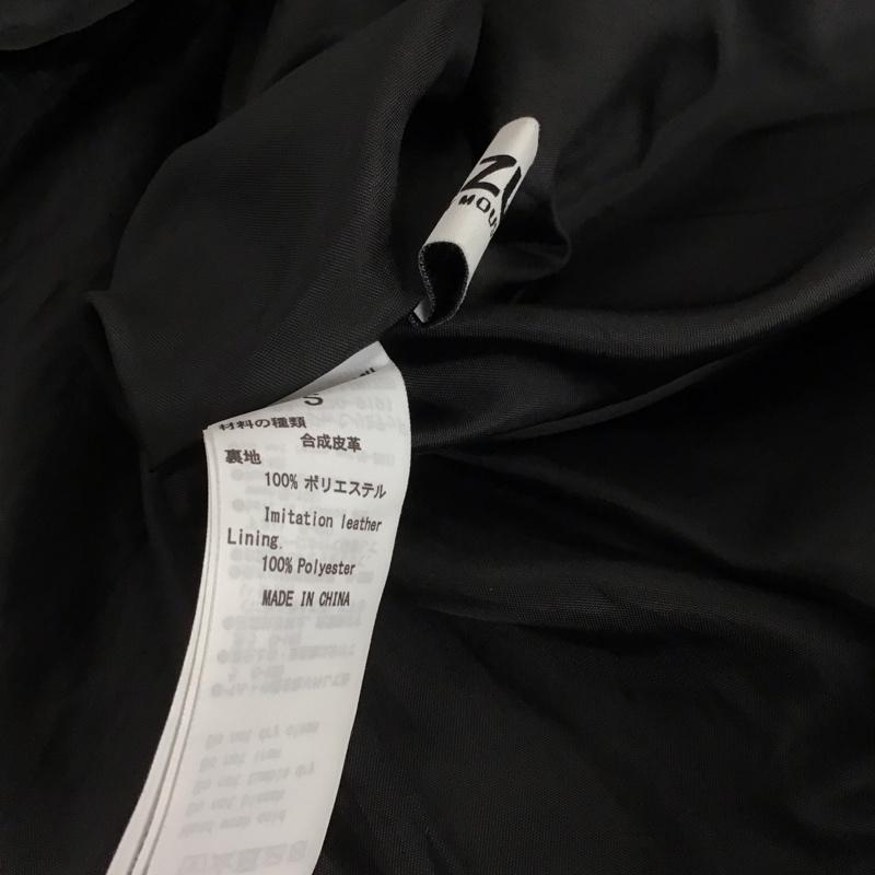 アズールバイマウジー AZUL BY MOUSSY スカート ロングスカート 250DAH31-086H ECO LEATHER HI-WAIST SKIRT S 無地 黒 / ブラック / black レディース USED 古着 中古 10152114