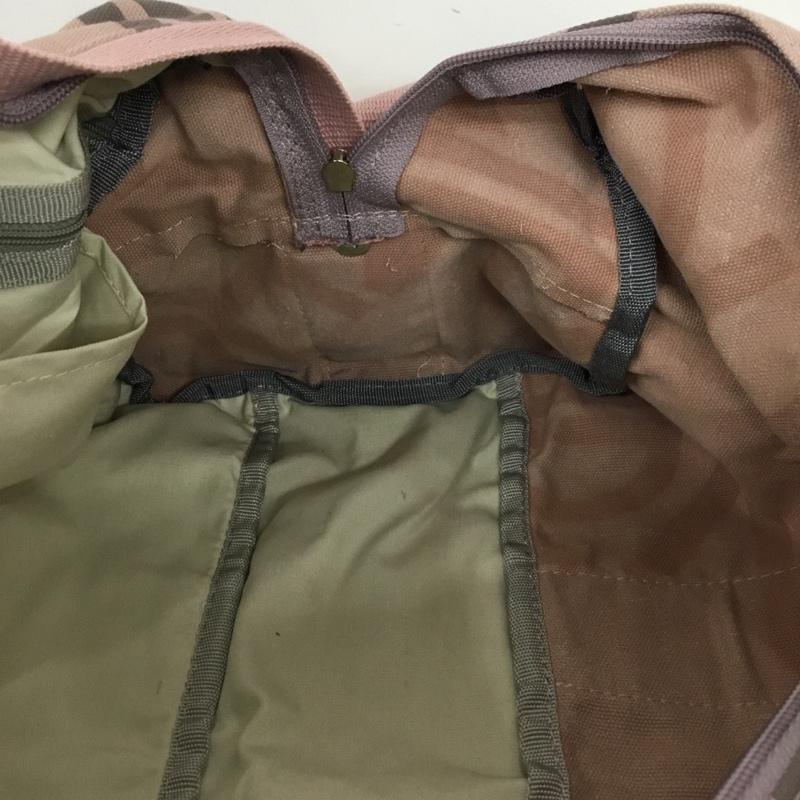 ヘム HeM ボストンバッグ ボストンバッグ ショルダーバッグ 2WAY ドラムバッグ 総柄 桃 / ピンク / pink メンズ USED 古着 中古 10152125