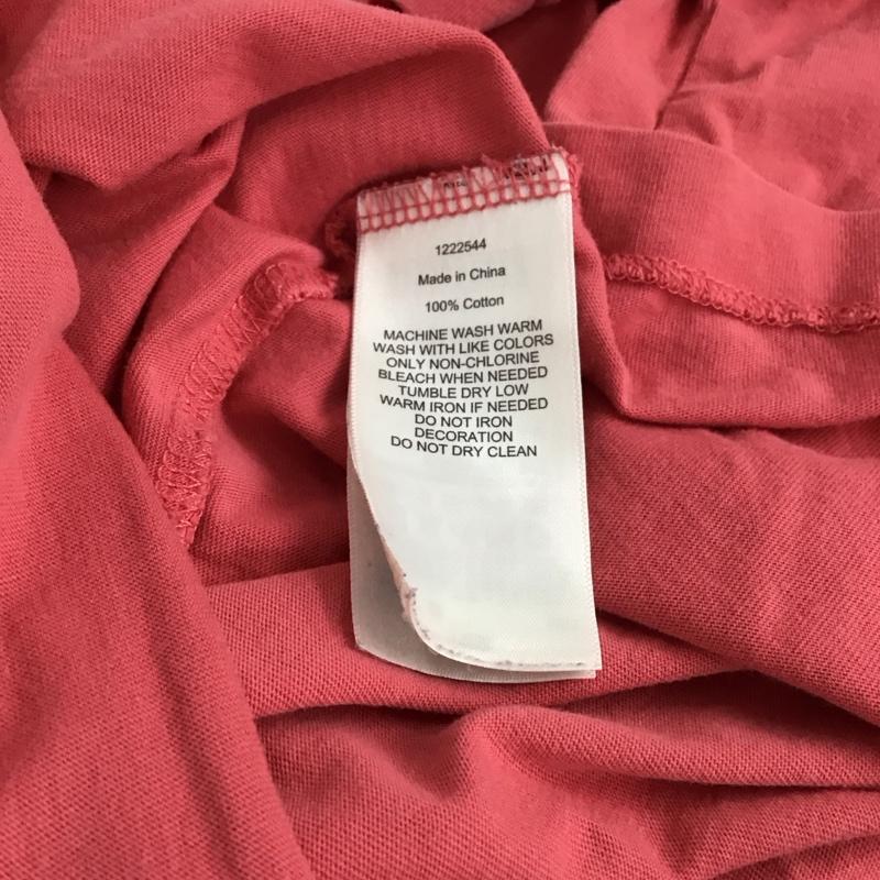 ポロラルフローレン POLO RALPH LAUREN Tシャツ 半袖 半袖カットソー プリントTシャツ Vネックカットソー S ロゴ、文字 赤 / レッド / red メンズ USED 古着 中古 10152197