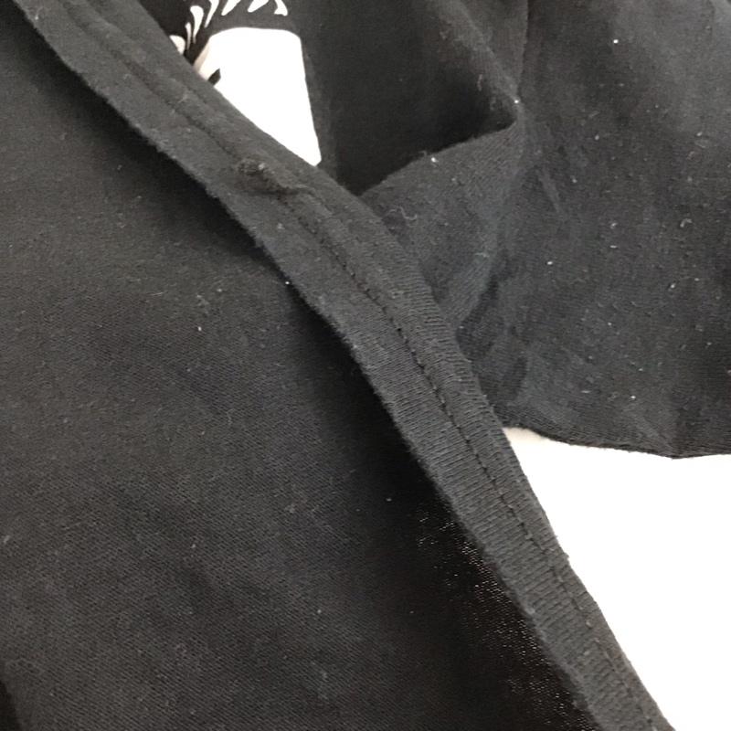 ギルダン GILDAN Tシャツ 半袖 L プリント X ロゴ、文字 黒 / ブラック / black メンズ USED 古着 中古 10152223