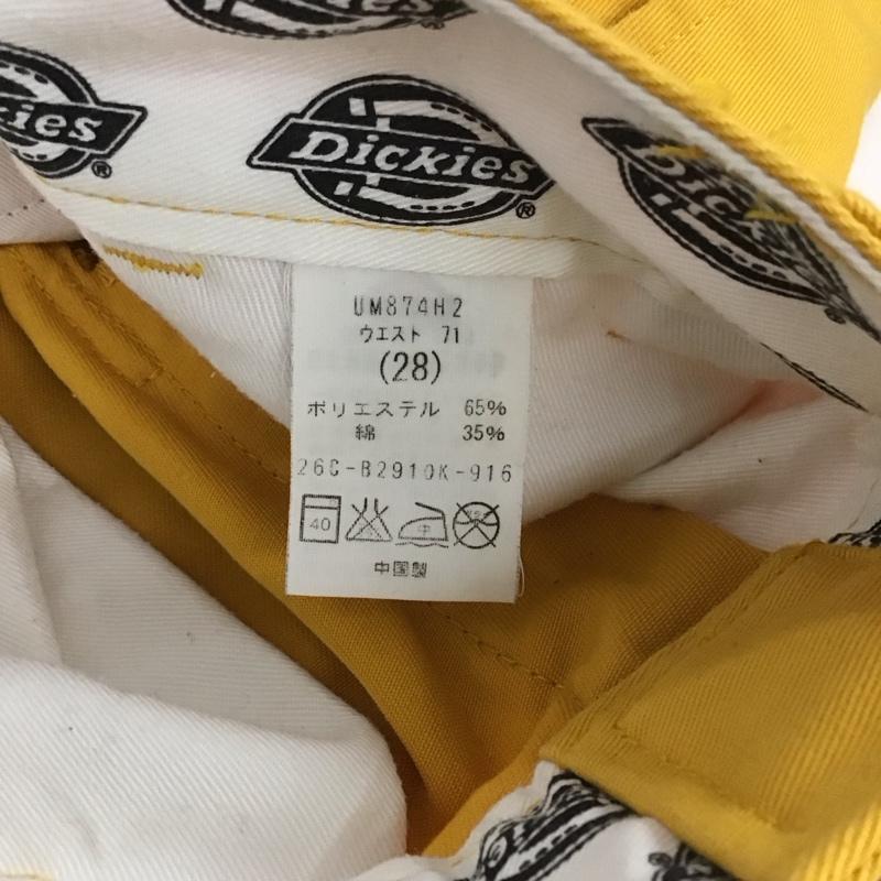 ディッキーズ Dickies パンツ ショートパンツ 28インチ 無地 黄 / イエロー / yellow メンズ USED 古着 中古 10152231