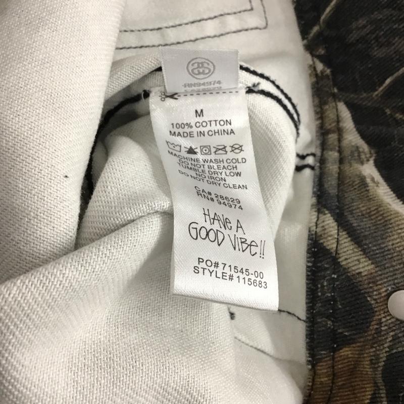 ステューシー STUSSY ジャケット、上着 ジャンパー、ブルゾン 115683 ZIP WORK JACKET REALTREE EDGE M 総柄 マルチカラー / マルチカラー / multicolor メンズ USED 古着 中古 10152242