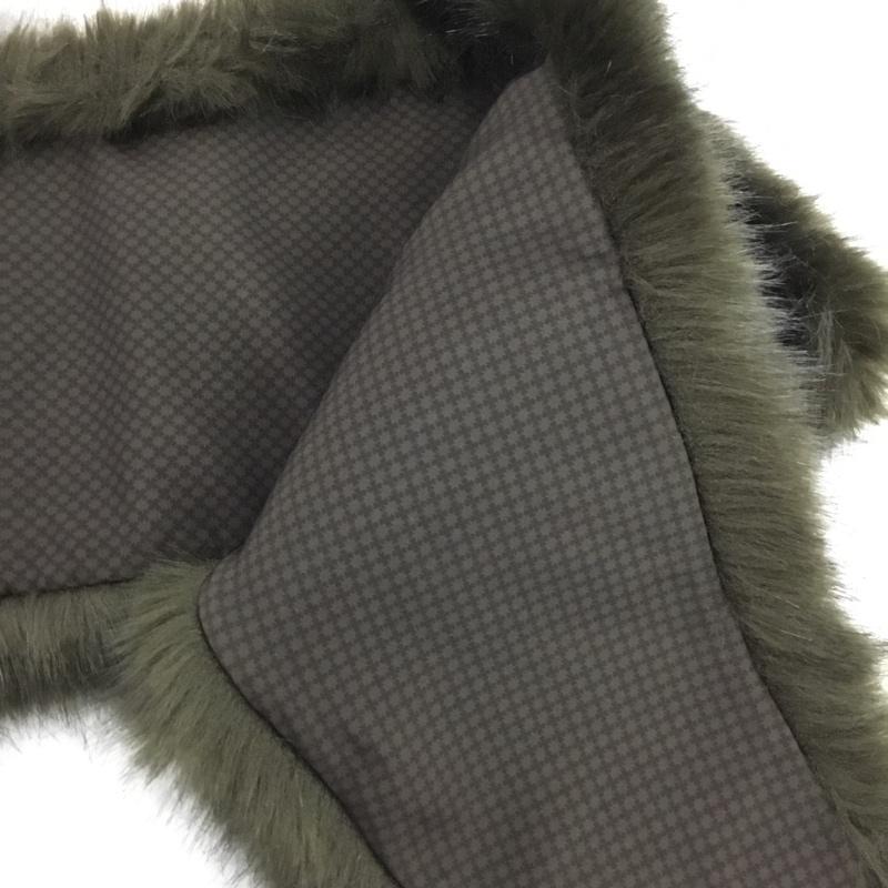ザラ ZARA ファッション小物 ファッション小物 フェイクファーショール ティペット 無地 ダークブラウン / ダークブラウン / レディース USED 古着 中古 10152440