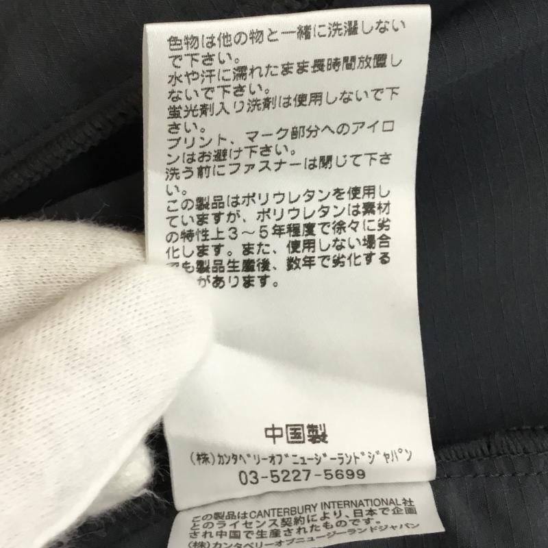 カンタベリーオブニュージーランド CANTERBURY OF NEW ZEALAND ジャケット、上着 ジャンパー、ブルゾン RP77533 S ロゴ、文字 黒 / ブラック / black メンズ USED 古着 中古 10152466