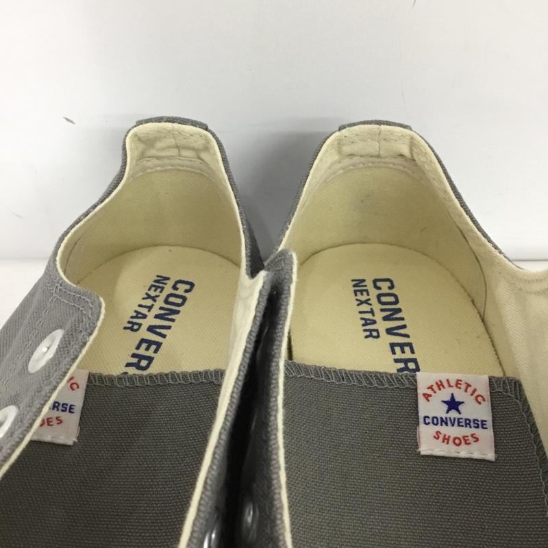 コンバース CONVERSE スニーカー スニーカー 32765147 NEXTAR 110 OX 23.5cm 23.5cm ロゴ、文字 灰 / グレー / gray レディース USED 古着 中古 10152532