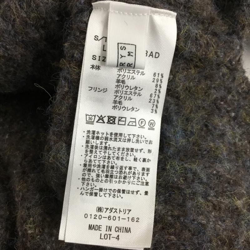 ローリーズファーム LOWRYS FARM ニット、セーター 長袖 LF624128AD フリンジニット プルオーバー FREE 無地 マルチカラー / マルチカラー / multicolor レディース USED 古着 中古 10152566