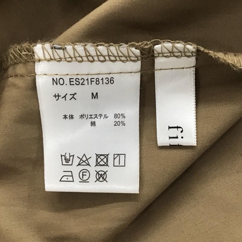 フィフス fifth ワンピース ロングスカート 長袖ロングワンピース フレアスカート M 無地 茶 / ブラウン / brown レディース USED 古着 中古 10152572