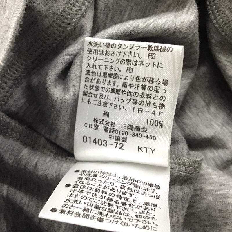 ブルーレーベル・クレストブリッジ BLUE LABEL CRESTBRIDGE シャツ、ブラウス 半袖 38 無地 灰 / グレー / gray レディース USED 古着 中古 10152593