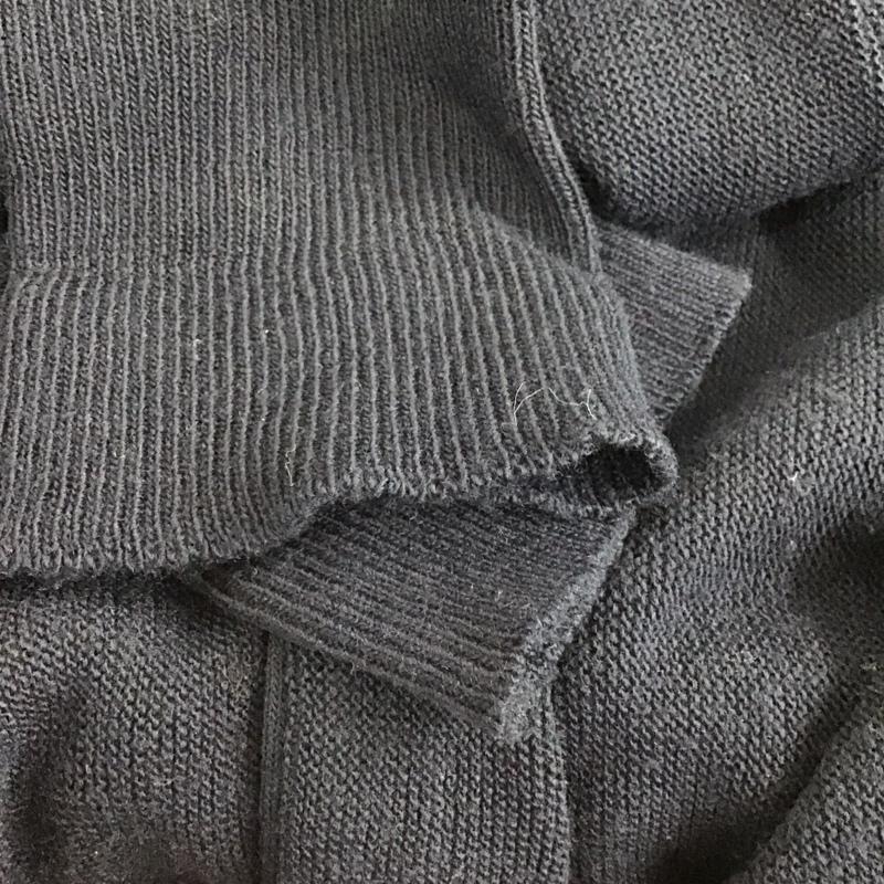 アイゾッド IZOD カーディガン 長袖 長袖カーディガン 前ボタン ニットカーディガン XL ロゴ、文字 紺 / ネイビー / navy メンズ USED 古着 中古 10152662