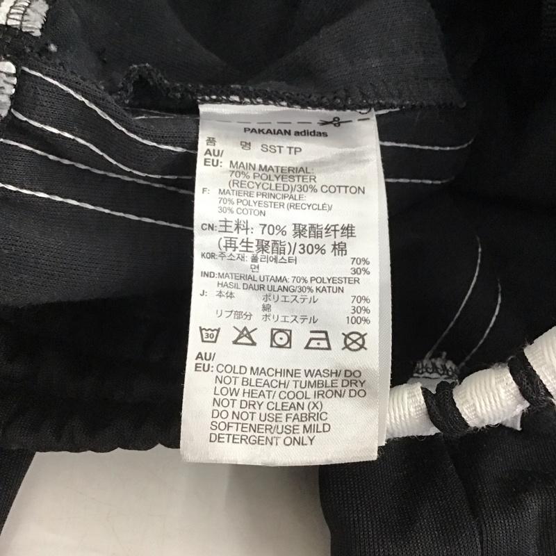アディダス adidas パンツ ワークパンツ、ペインターパンツ cw1275 スポーツウェア スリムパンツ カジュアルパンツ M ロゴ、文字 黒 / ブラック / black メンズ USED 古着 中古 10152692
