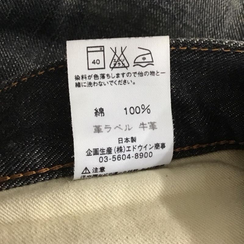 リー Lee パンツ デニム、ジーンズ デニムパンツ スリムパンツ カジュアルパンツ 34インチ 無地 黒 / ブラック / black メンズ USED 古着 中古 10152736