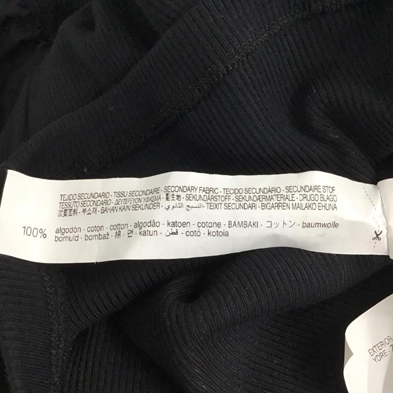ザラ ZARA ワンピース ミニスカート 半袖ロングワンピース タイトスカート S 無地 黒 / ブラック / black レディース USED 古着 中古 10152768