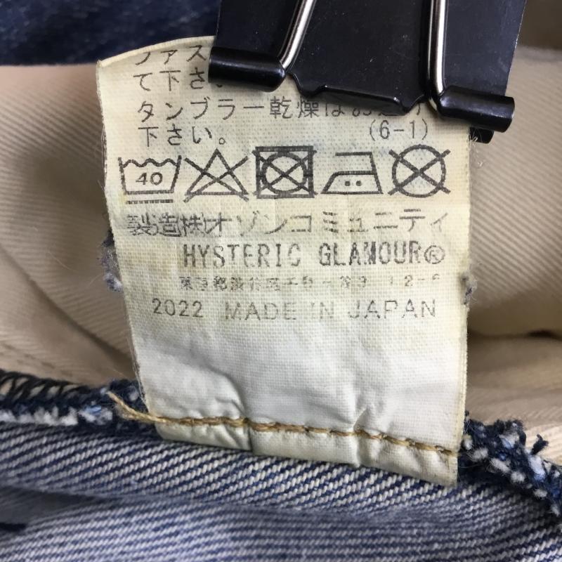 ヒステリックグラマー HYSTERIC GLAMOUR パンツ デニム、ジーンズ 02213AP15 31インチ 無地 水色 / ライトブルー / メンズ USED 古着 中古 10152835