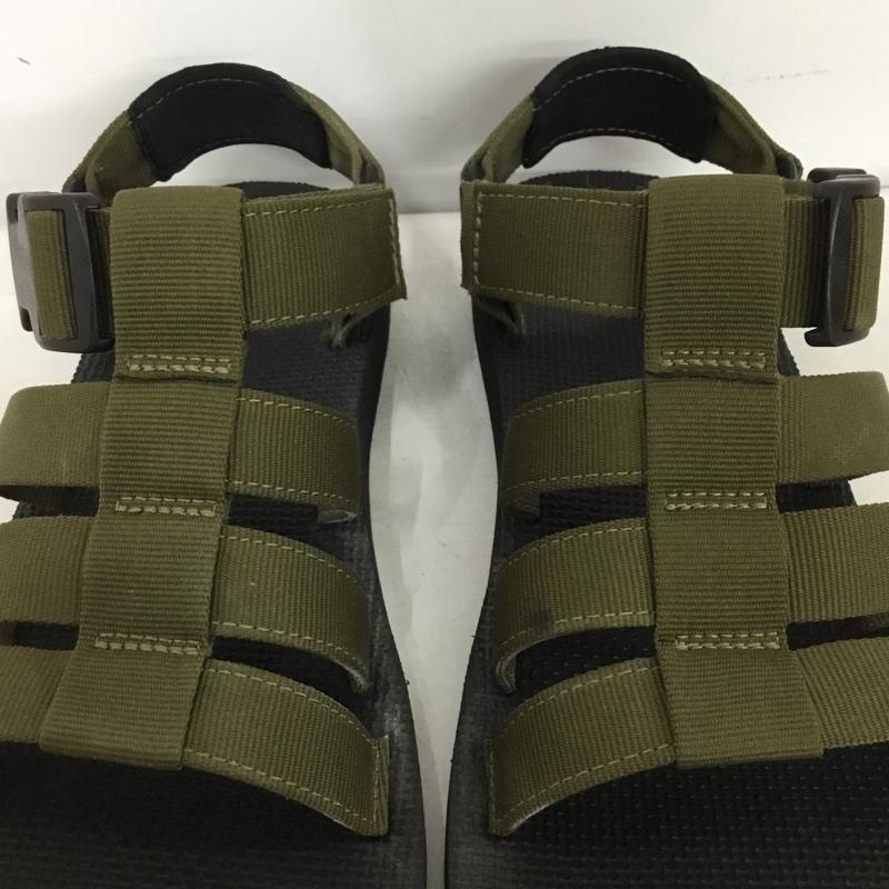 テバ Teva サンダル サンダル 1110640 ORIGINAL DORADO 26cm スポーツサンダル 26.0cm ロゴ、文字 カーキ / カーキ / khaki X 黒 / ブラック / black メンズ USED 古着 中古 10152842