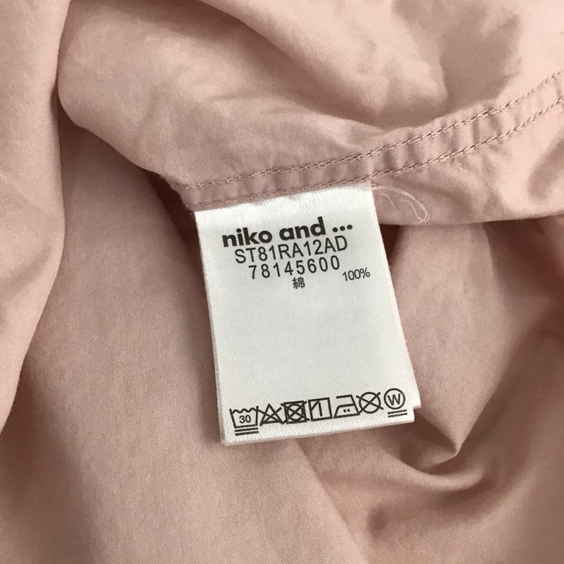 ニコアンド niko and... シャツ、ブラウス 長袖 長袖シャツ 無地シャツ カラーシャツ 3 無地 桃 / ピンク / pink レディース USED 古着 中古 10152928