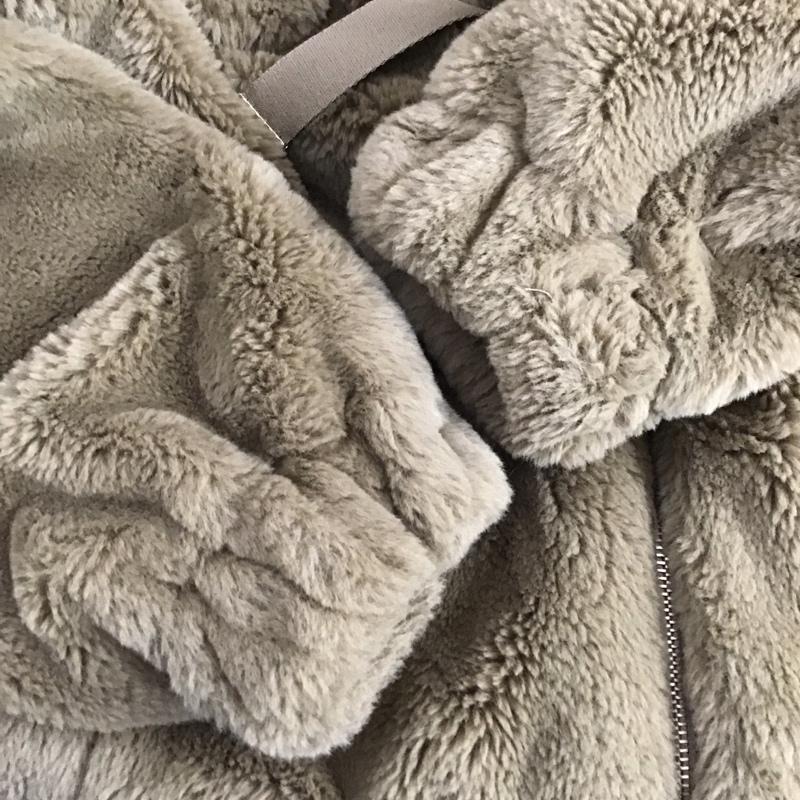 ザラ ZARA ジャケット、上着 ジャンパー、ブルゾン 6318 227 706 フェイクファー M 無地 茶 / ブラウン / brown レディース USED 古着 中古 10152960