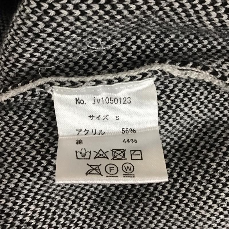 ジャバ Java ニット、セーター 長袖 jv1050123 グラフィックハーフジップニット S ロゴ、文字 灰 / グレー / gray レディース USED 古着 中古 10152984
