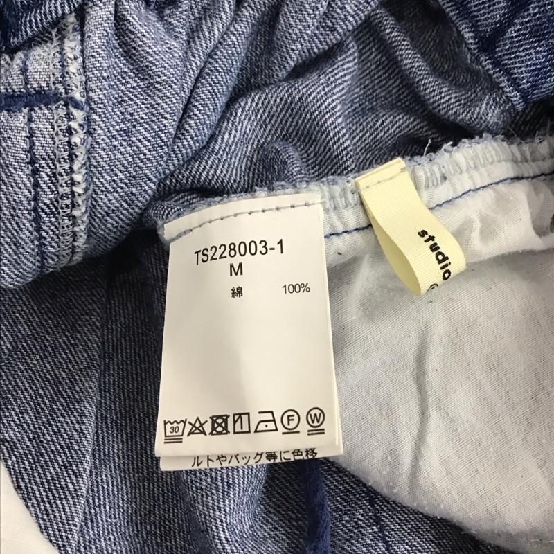 スタディオクリップ studio CLIP パンツ デニム、ジーンズ M 無地 水色 / ライトブルー / レディース USED 古着 中古 10153031