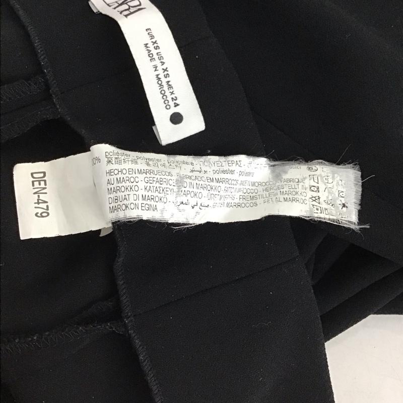 ザラ ZARA パンツ スラックス XS 無地 黒 / ブラック / black レディース USED 古着 中古 10153032