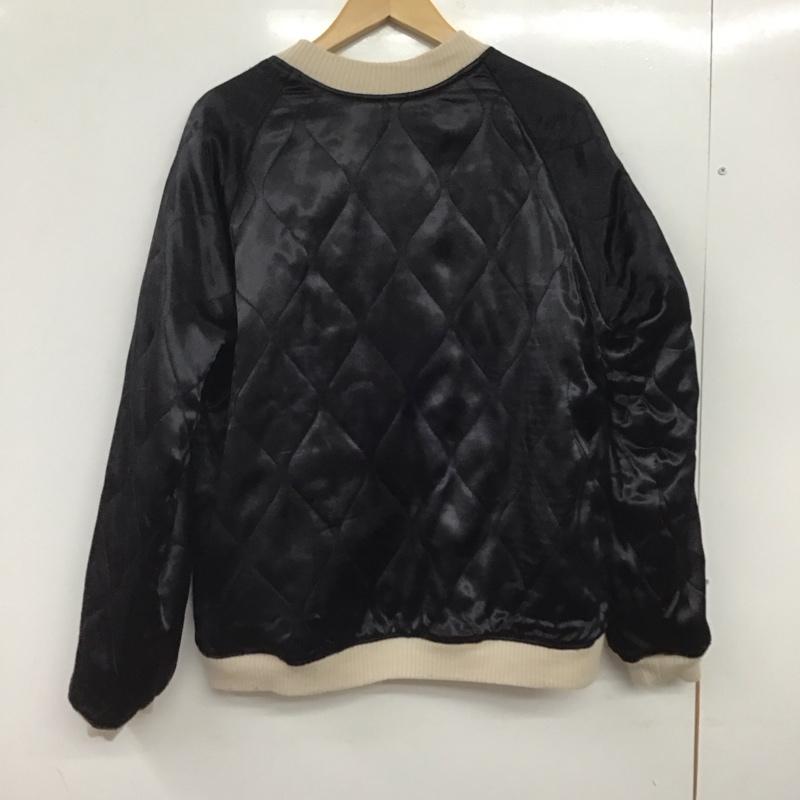 ラディアル RADIALL ジャケット、上着 ジャンパー、ブルゾン rad-17aw-jk002 ジップアップジャケット アウター スカジャン M 刺繍 紺 / ネイビー / navy メンズ USED 古着 中古 10153198
