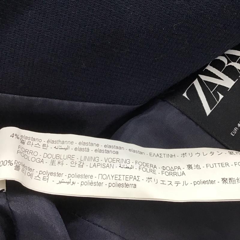 ザラ ZARA ジャケット、上着 ジャケット、ブレザー カジュアルジャケット アウター カラージャケット 46 無地 紺 / ネイビー / navy メンズ USED 古着 中古 10153209