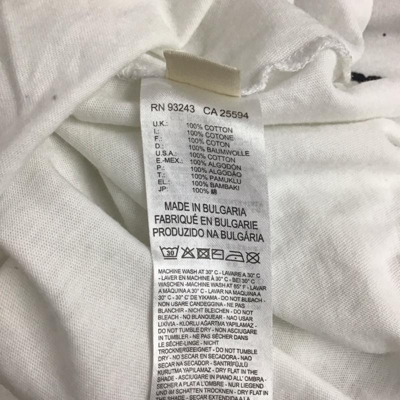 ディーゼル DIESEL Tシャツ 半袖 L プリント 白 / ホワイト / white メンズ USED 古着 中古 10153216