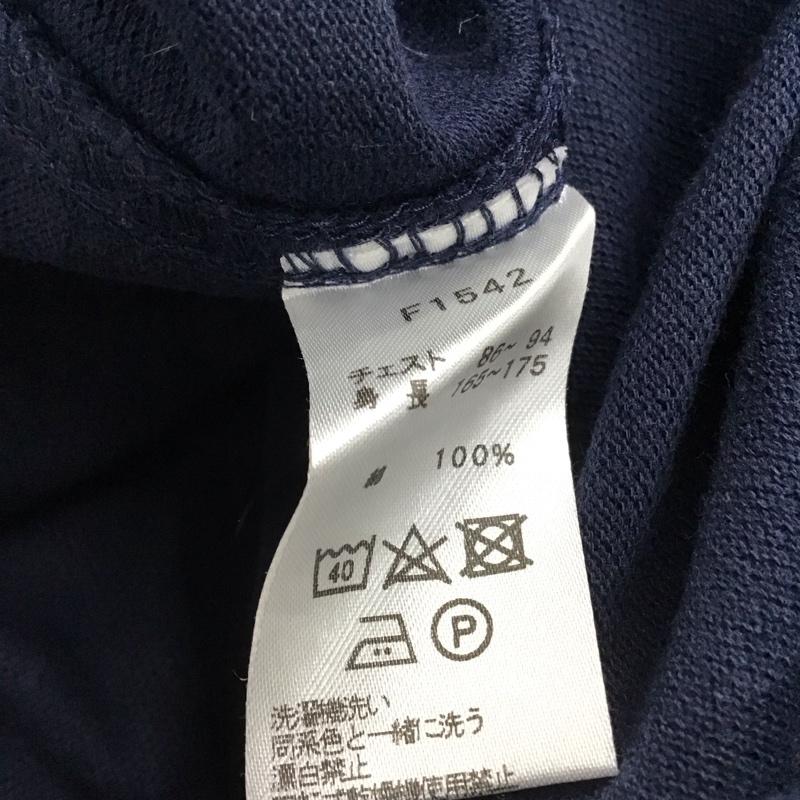フレッドペリー FRED PERRY ポロシャツ 半袖 半袖ポロシャツ カラーシャツ 半袖カットソー S ロゴ、文字 紺 / ネイビー / navy メンズ USED 古着 中古 10153229