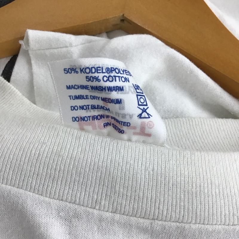 古着 USED Tシャツ 半袖 半袖カットソー プリントTシャツ クルーネックカットソー XL プリント 白 / ホワイト / white メンズ USED 古着 中古 10153244