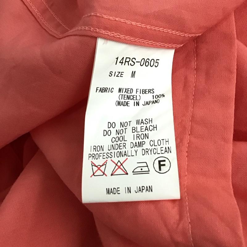 ラッツ RATS シャツ、ブラウス 半袖 半袖シャツ 無地シャツ ポケットシャツ M 無地 桃 / ピンク / pink メンズ USED 古着 中古 10153272