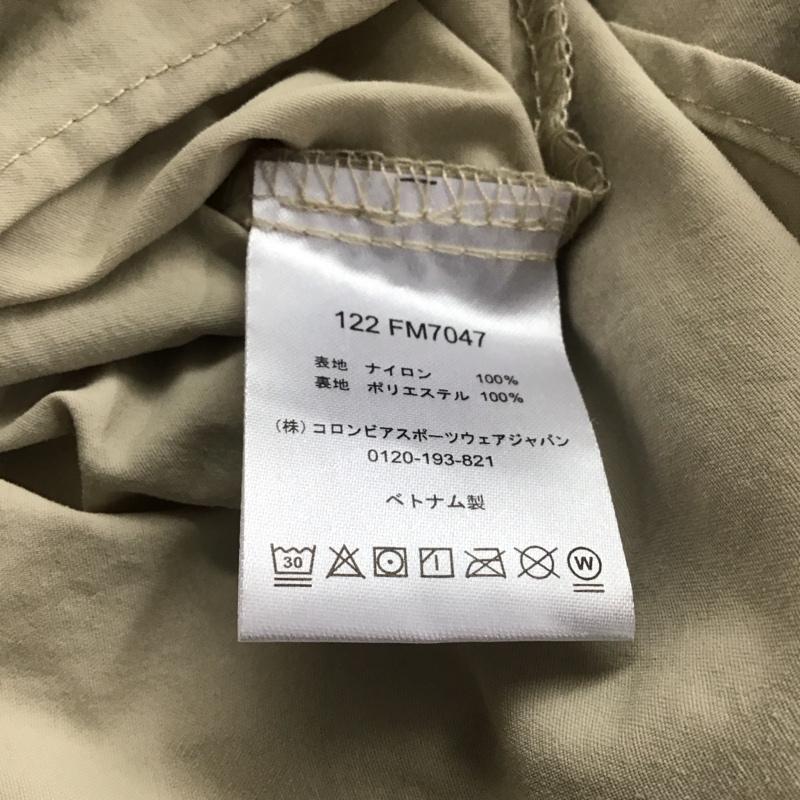 コロンビア Columbia シャツ、ブラウス 半袖 半袖シャツ プロゴシャツ ポケットシャツ S ロゴ、文字 ベージュ / ベージュ / beige メンズ USED 古着 中古 10153278