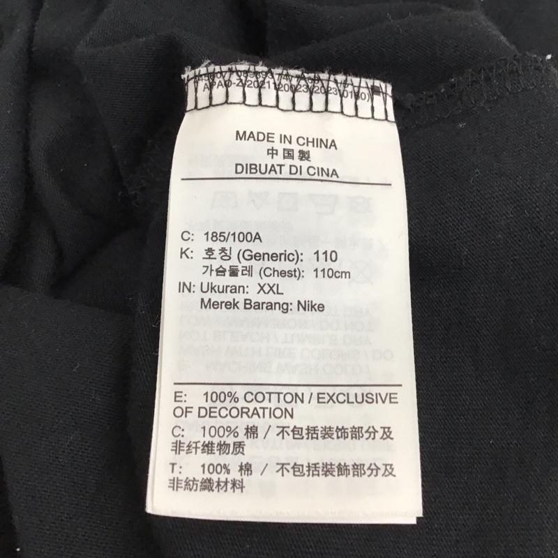 エアジョーダン AIR JORDAN Tシャツ 半袖 hf1167-010 プリントTシャツ 半袖カットソー XXL ロゴ、文字 黒 / ブラック / black メンズ USED 古着 中古 10153312