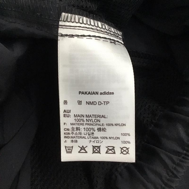 アディダス adidas パンツ ワークパンツ、ペインターパンツ bs2587 ナイロンパンツ スポーツウェア ロゴ、文字 黒 / ブラック / black メンズ USED 古着 中古 10153338
