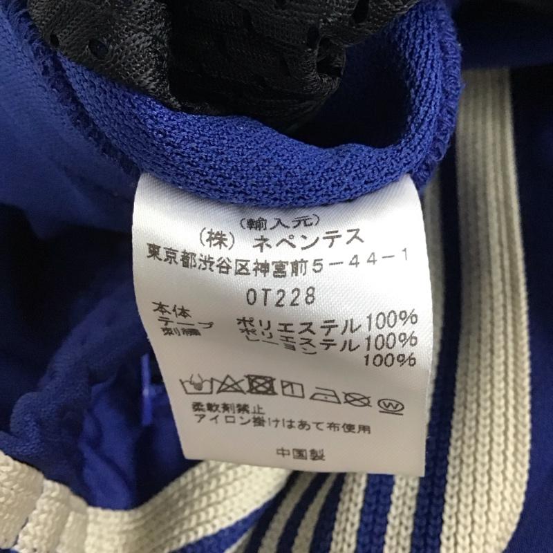 ニードルス Needles パンツ ワークパンツ、ペインターパンツ ワイドパンツ カジュアルパンツ ワークパンツ S ロゴ、文字 青 / ブルー / blue メンズ USED 古着 中古 10153340