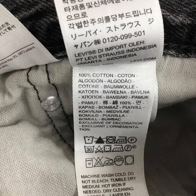 リーバイス Levi s パンツ デニム、ジーンズ A7221-0006 565 ルーズストレート ジーンズ W31 31インチ 無地 ダークグレー / ダークグレー / メンズ USED 古着 中古 10153354