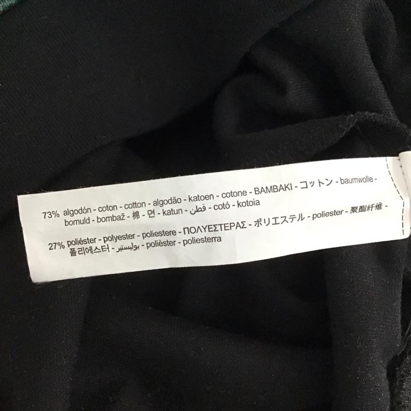 ザラ ZARA トレーナー 長袖 長袖トレーナー スウェット クルーネック プルオーバー L プリント 黒 / ブラック / black メンズ USED 古着 中古 10153384