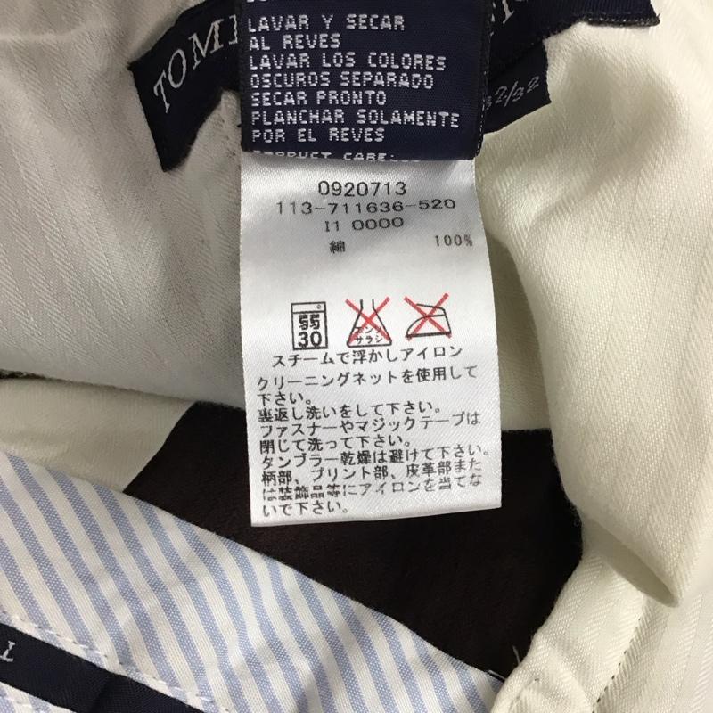 トミーヒルフィガー TOMMY HILFIGER パンツ ワークパンツ、ペインターパンツ コーデュロイパンツ ワイドパンツ カジュアルパンツ 32インチ 無地 茶 / ブラウン / brown メンズ USED 古着 中古 10153407