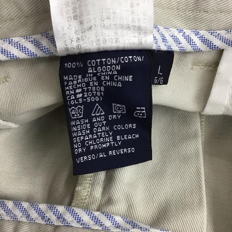 トミーヒルフィガー TOMMY HILFIGER パンツ チノパン チノパン ワイドパンツ カジュアルパンツ ストレッチパンツ L ロゴ、文字 灰 / グレー / gray メンズ USED 古着 中古 10153409